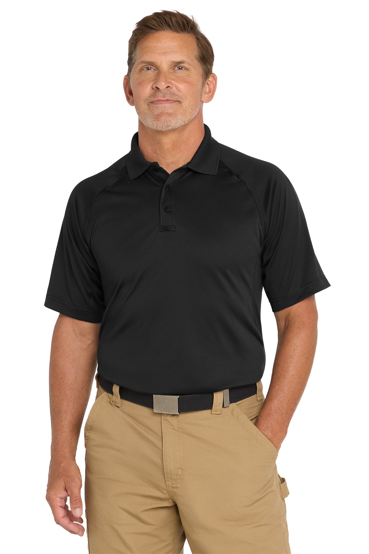 CornerStone® Select Snag-Proof Tactical Polo Short Sleeve