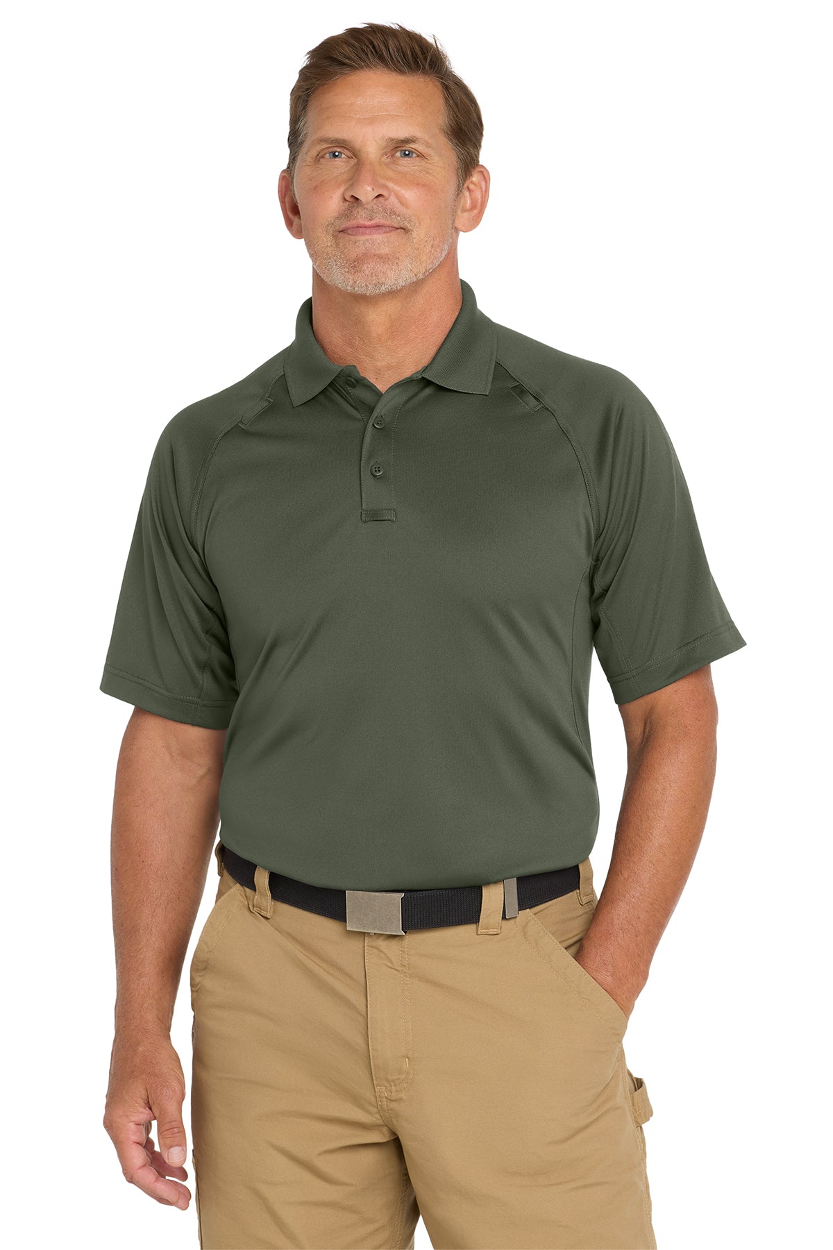 CornerStone® Select Snag-Proof Tactical Polo Short Sleeve