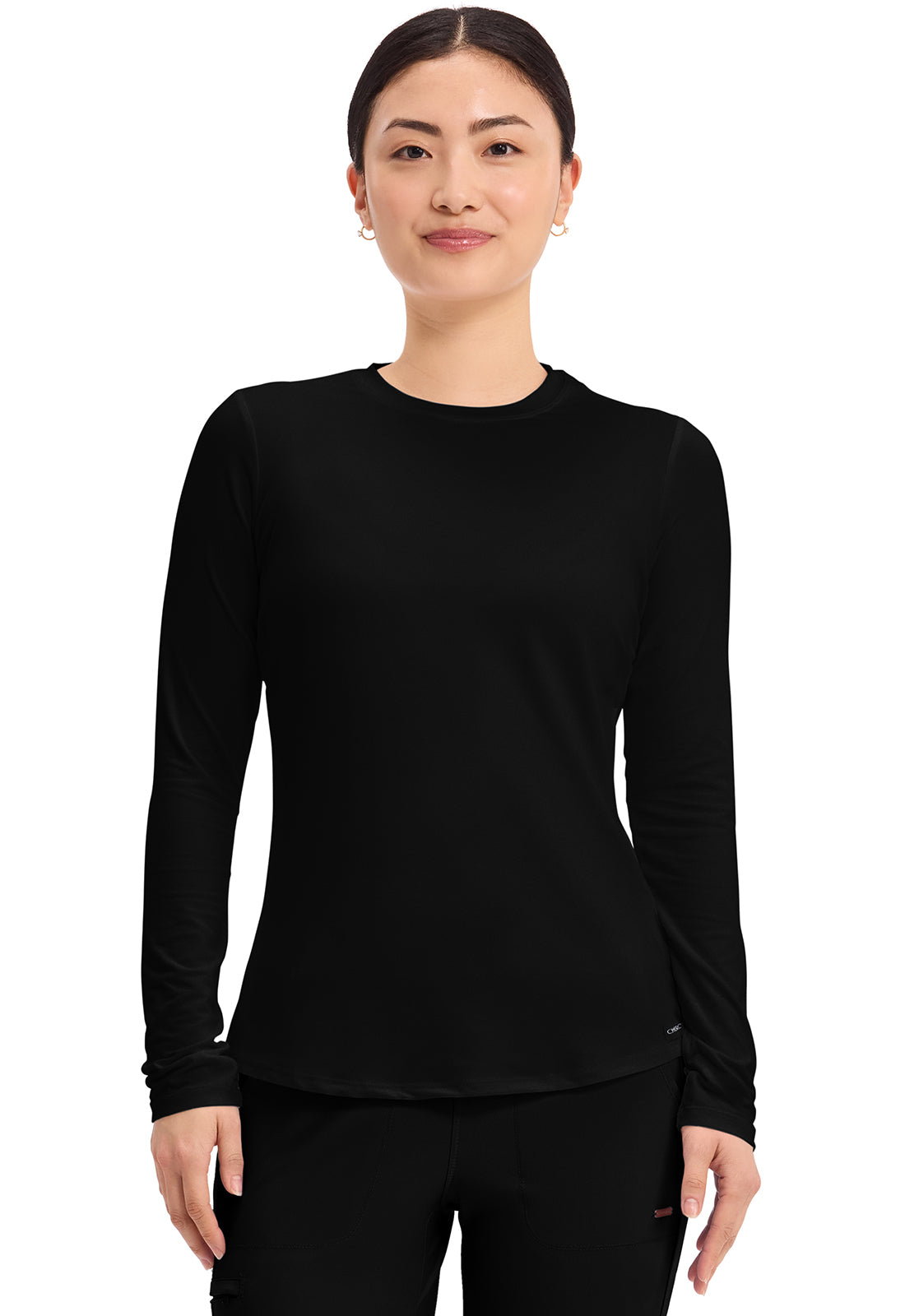 CK BASICS Long Sleeve Underscrub Knit Tee