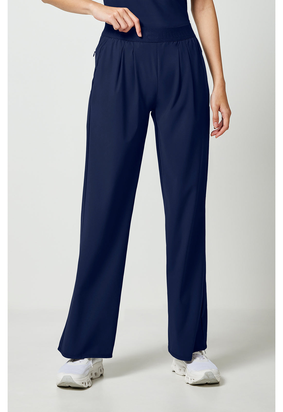 Cherokee Women's 3-Pocket Wide Leg Pant