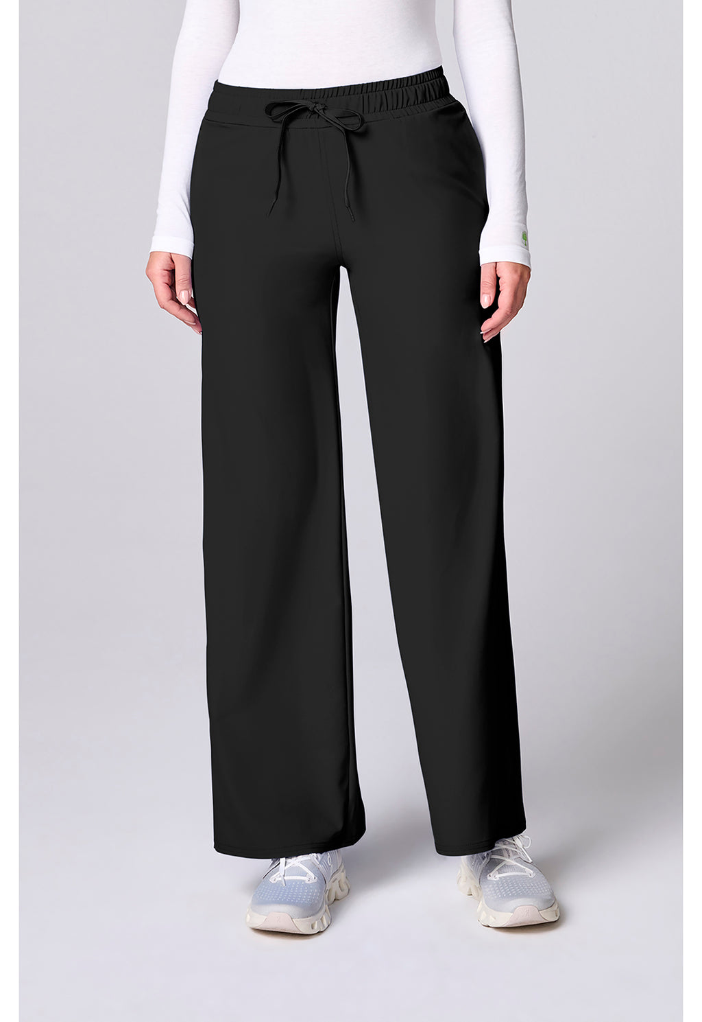 MC INSIGHT Wide Leg Pintuck Pant