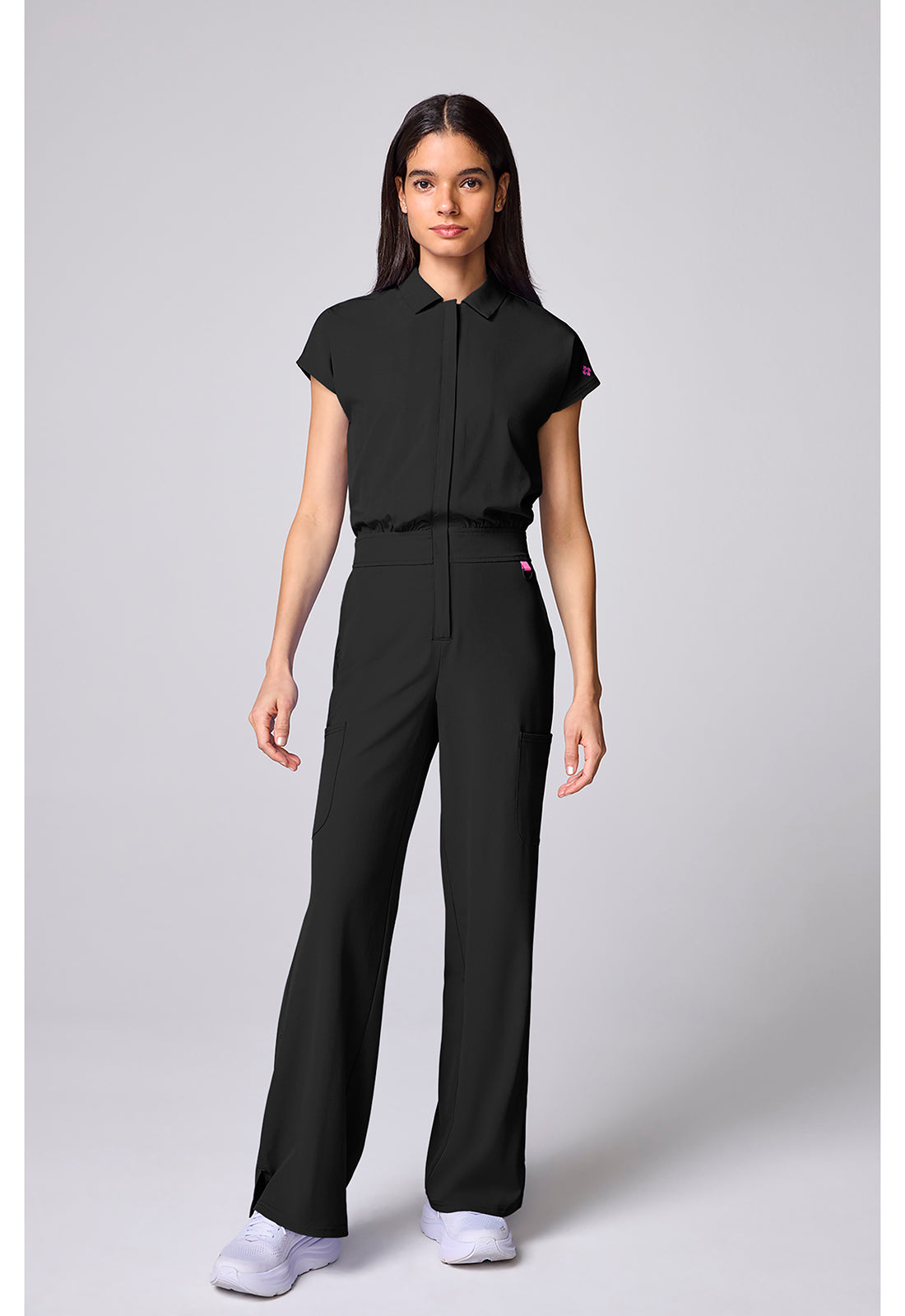 MedCouture Dolman Wide Leg Jumpsuit