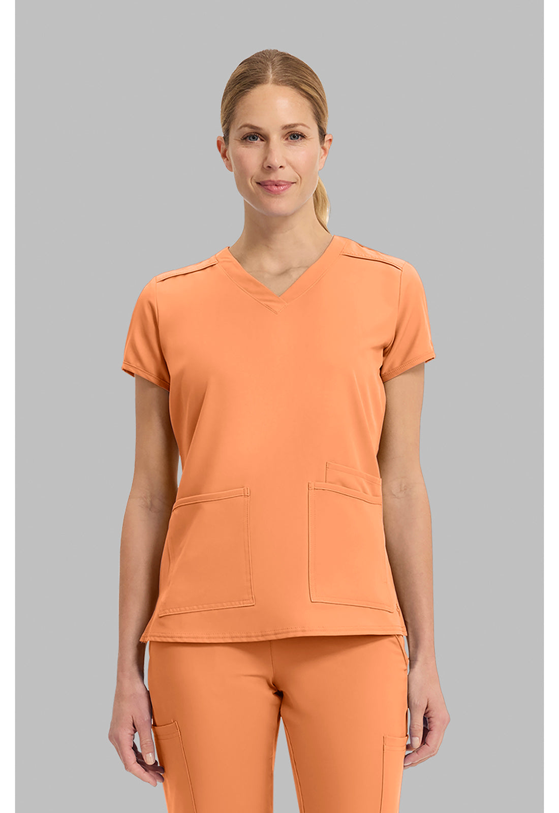 MedCouture 3 Pocket Top