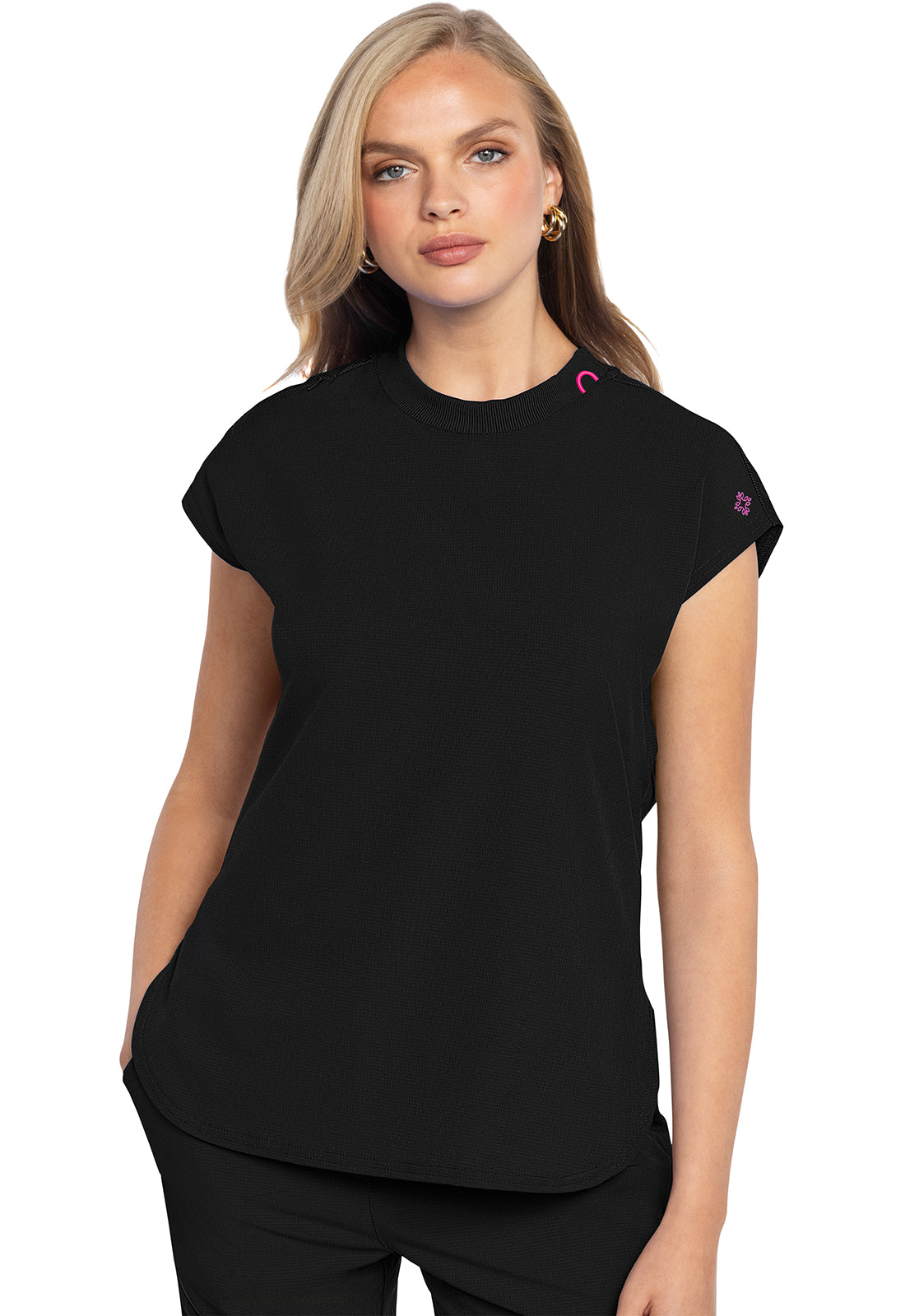 MedCouture Round Neck Tuckable Top