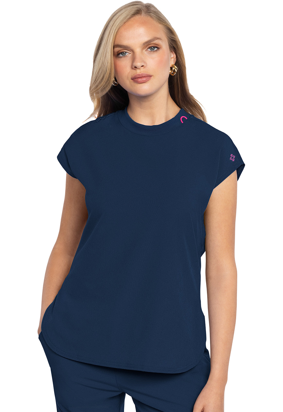 MedCouture Round Neck Tuckable Top