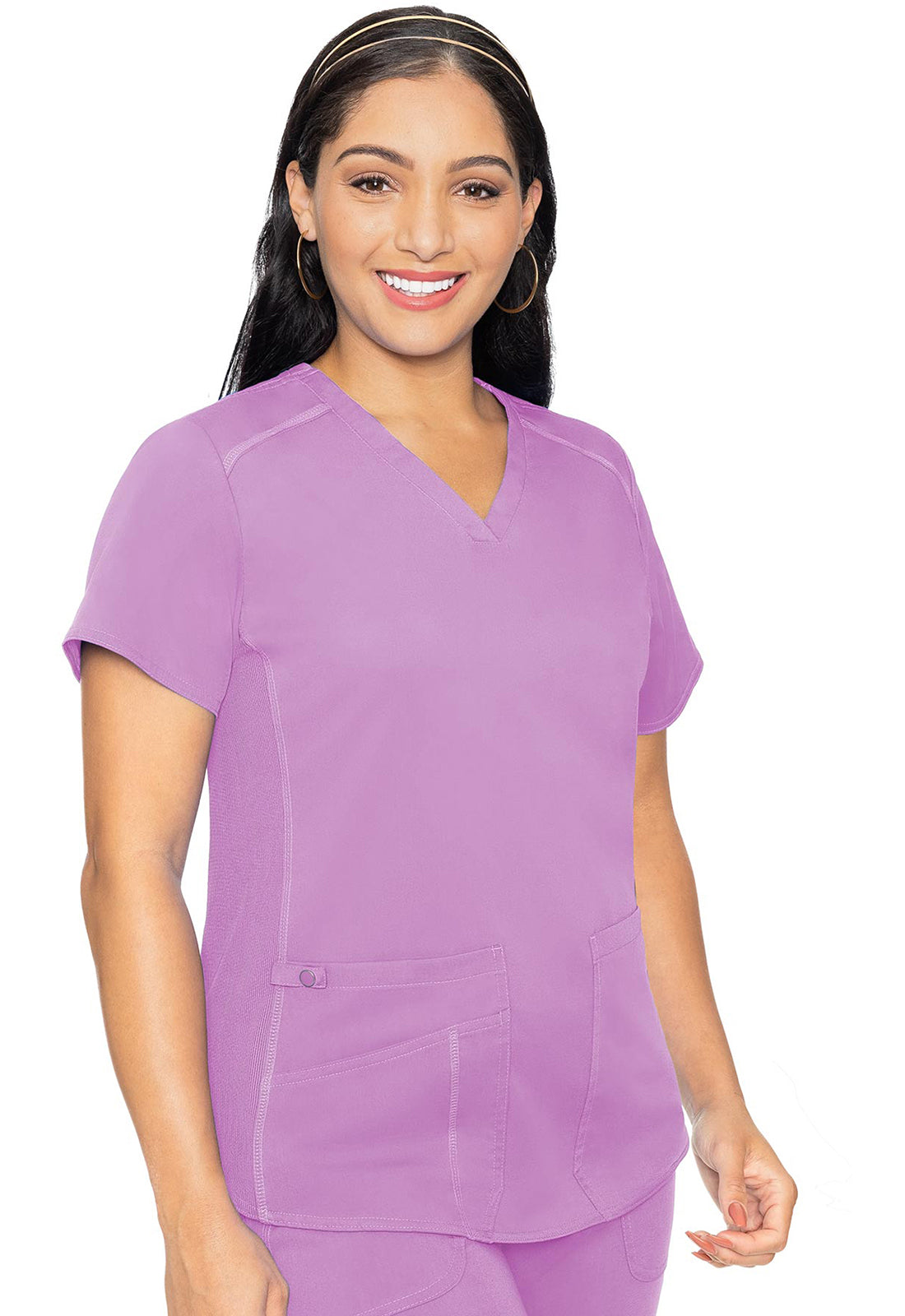 MedCouture V-Neck Shirttail Top