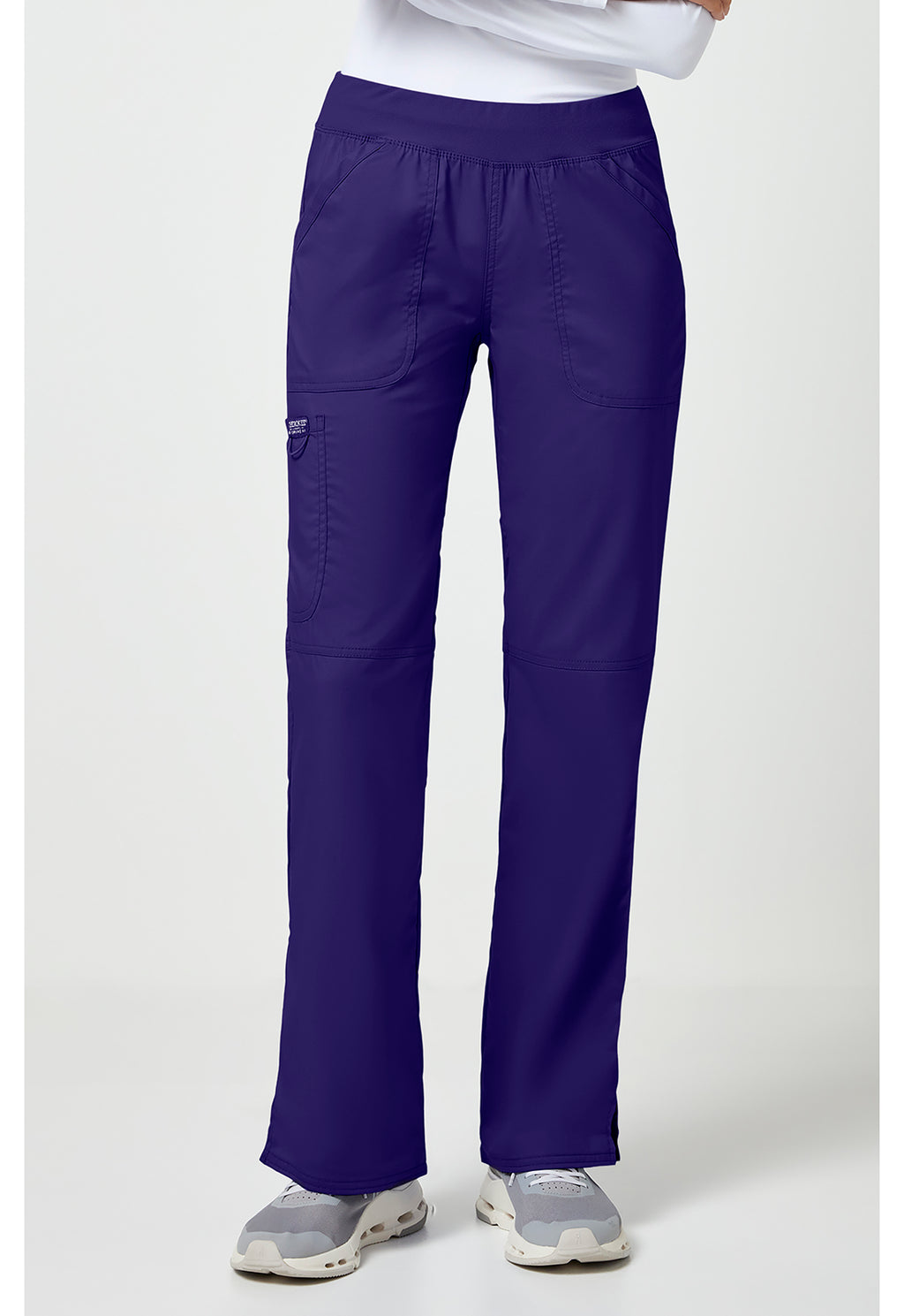 Cherokee Mid Rise Straight Leg Pull-on Pant